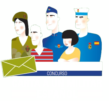 Logo concurso carta a un militar español