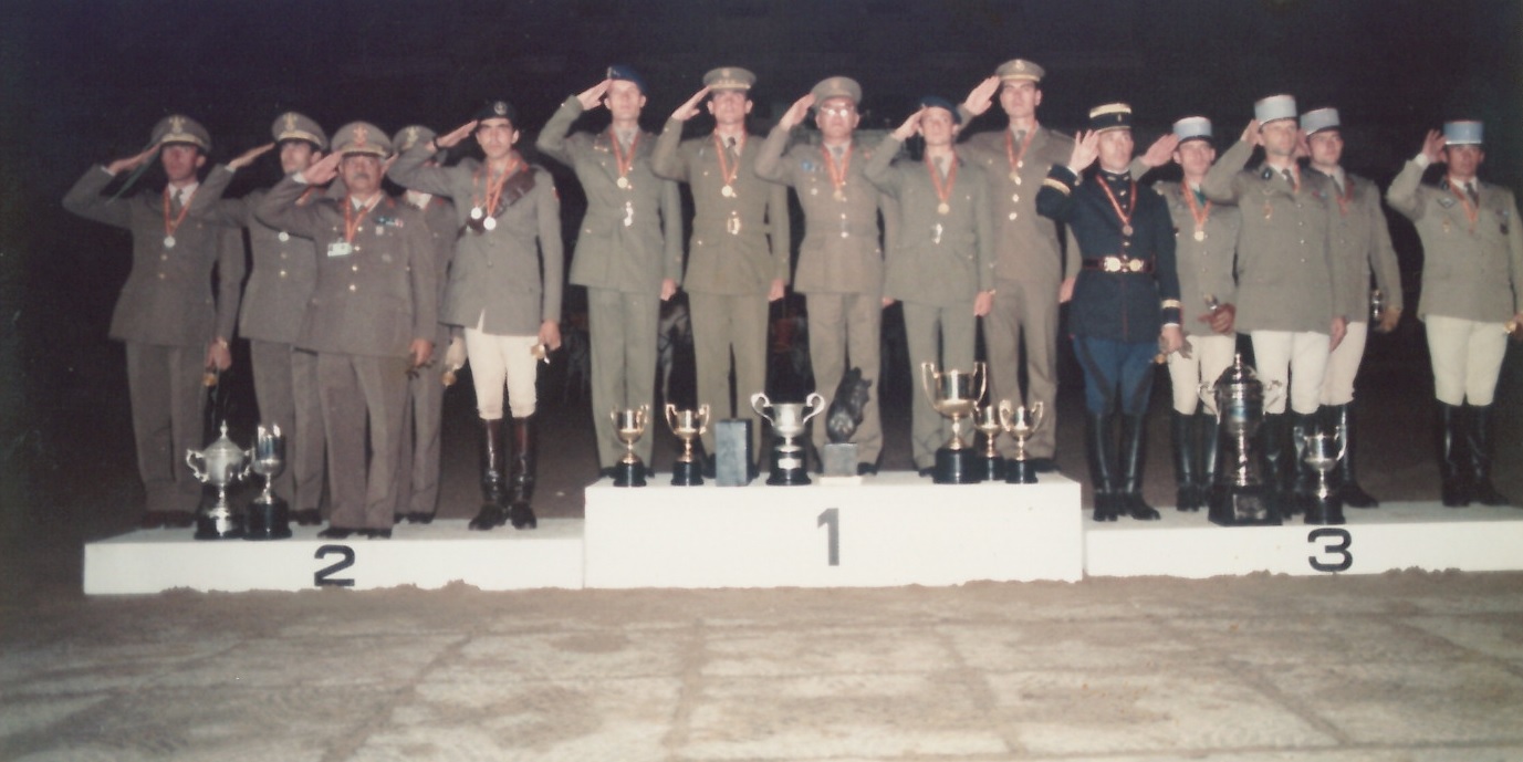 Campeonato del Mundo Militar de Equitación Madrid 1986