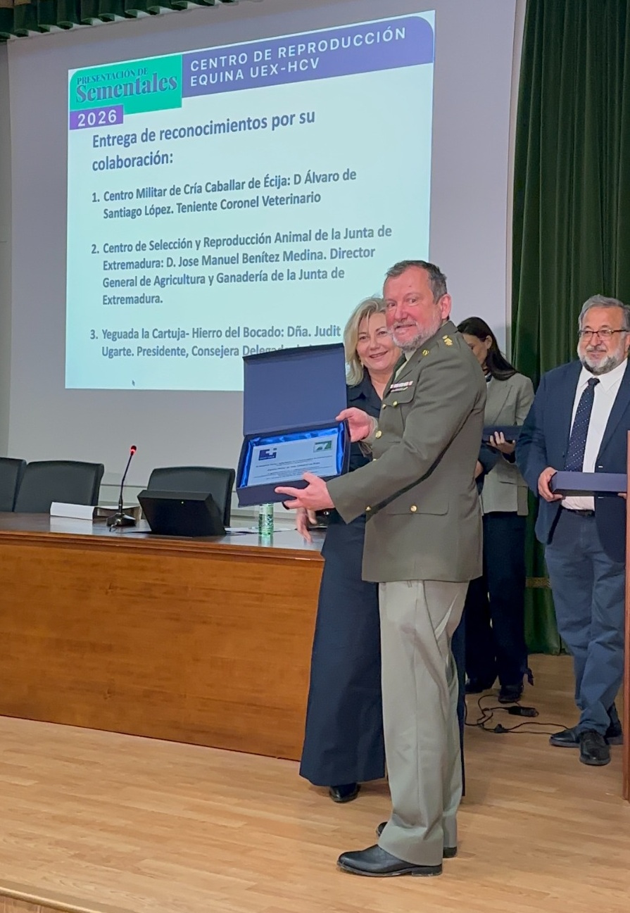 CMCC. de Écija - Presentación de sementales en Cáceres 2026