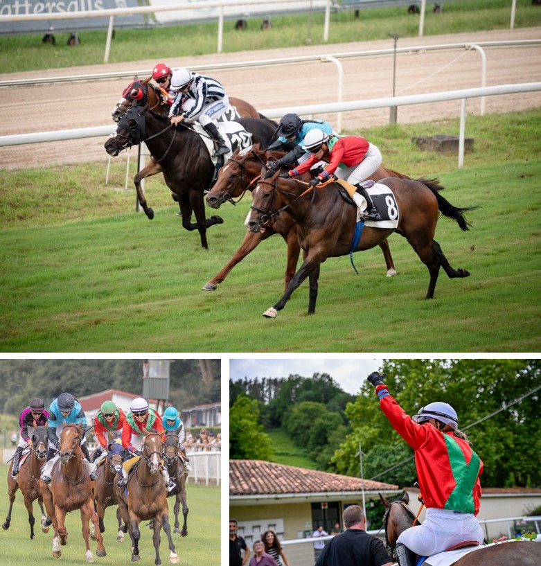 Victoria de la yegua 'Versalles' en el hipódromo de San Sebastián
