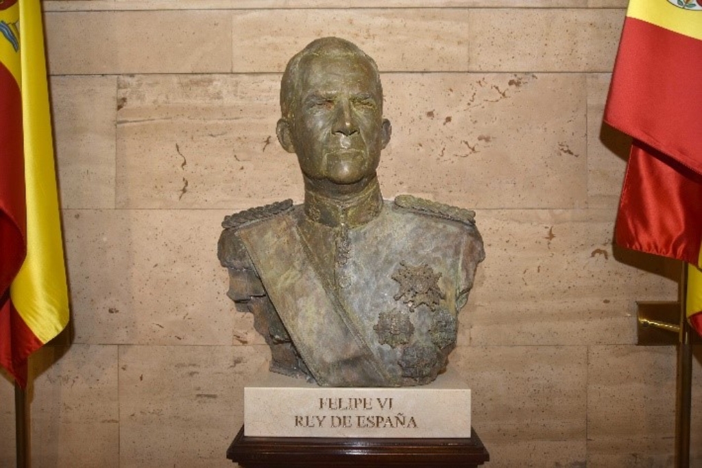 Busto de SM El Rey
