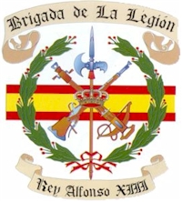 Escudo de la Brigada Rey Alfonso XIII de la Legión