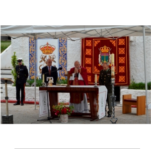 San Juan Nepomuceno en la Agrupación de Infantería de Marina de Madrid