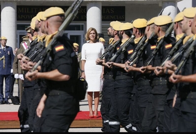 Patrona de la Unidad Militar de Emergencias