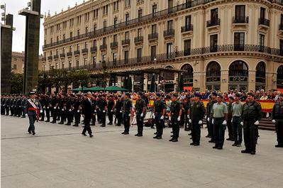 Actos de celebración de la Patrona del Cuerpo en Aragón