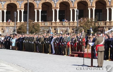 Un acto militar ha conmemorado el día de la patrona del Cuerpo de Intendencia.
