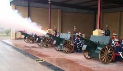 Celebración de la patrona, Santa Bárbara