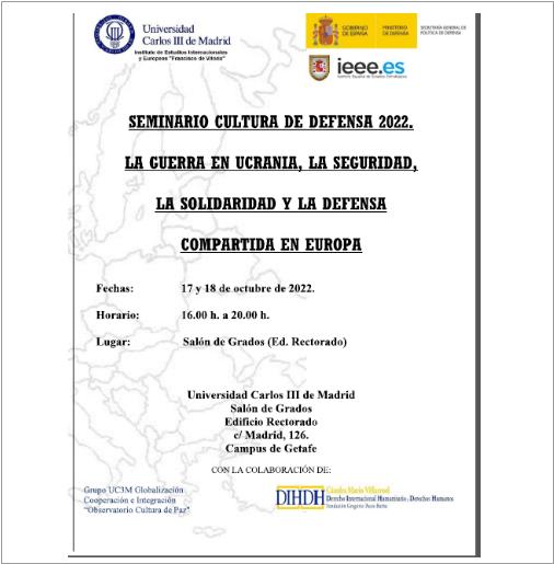  Cartel del Seminario 