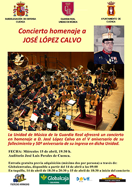 Cartel del concierto