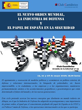 Cartel del ciclo de conferencias