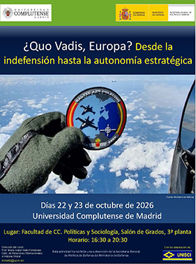 Cartel de la conferencias