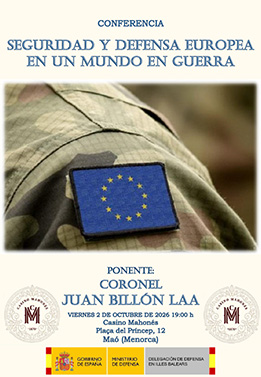 Cartel de la conferencia