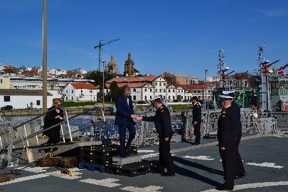 Visita a la 31ª Escuadrilla de Superficie