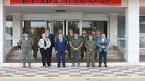 Visita al Acuartelamiento "General Álvarez de Castro"