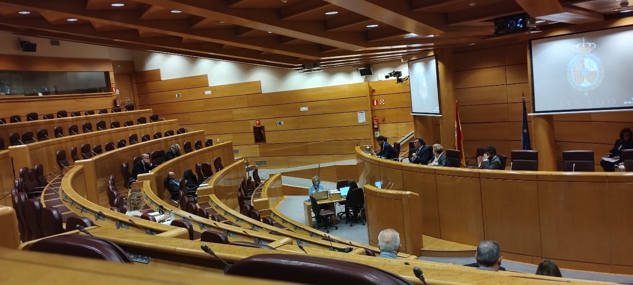 Comparecencia ante la Comisión de Defensa del Senado