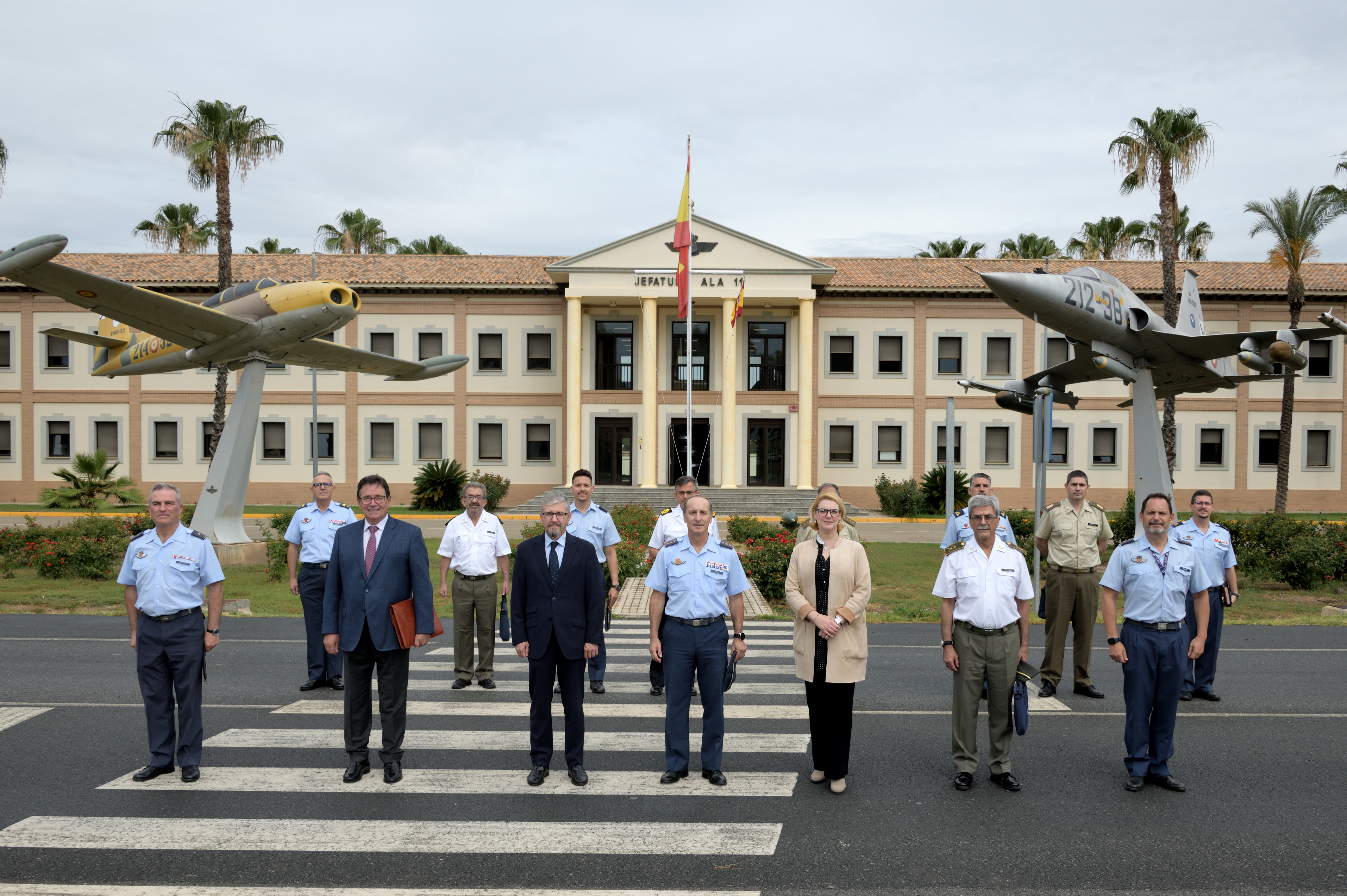 Visita a la Base Aérea de Morón
