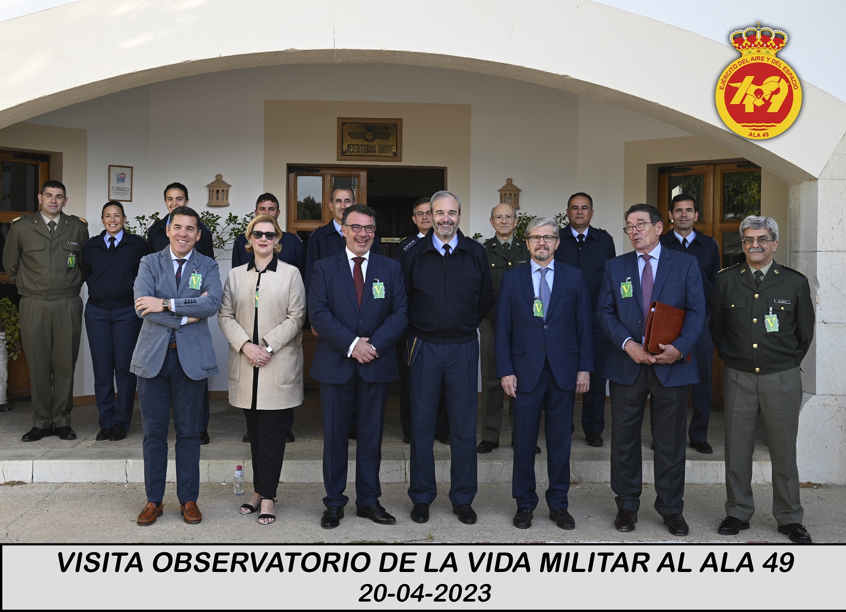 Visita a la Base Aérea de Son San Juan