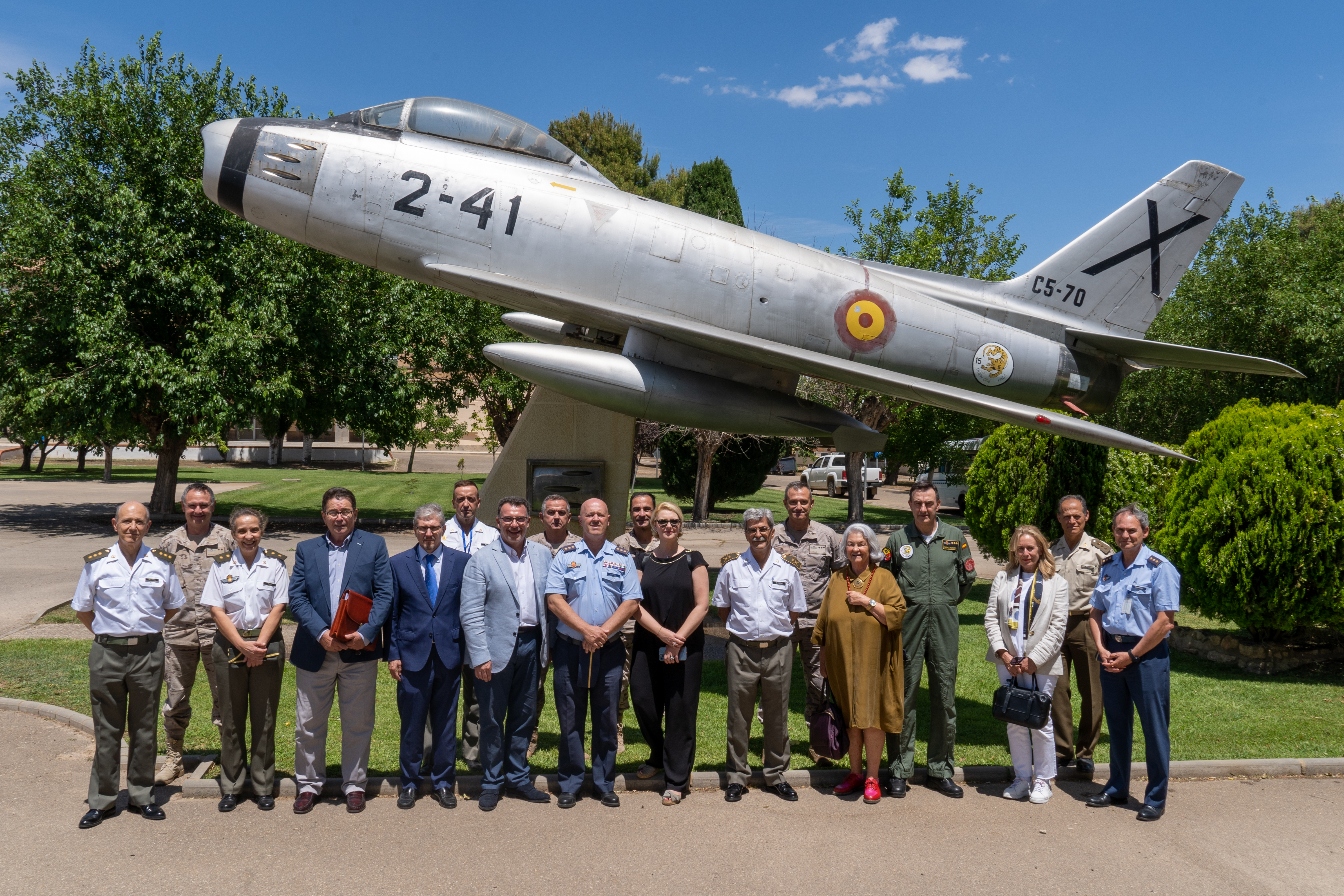 Visita a la Base Aérea de Zaragoza