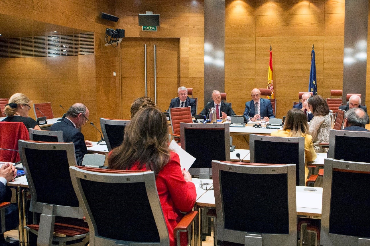 Comparecencia ante la Comisión de Defensa del Senado