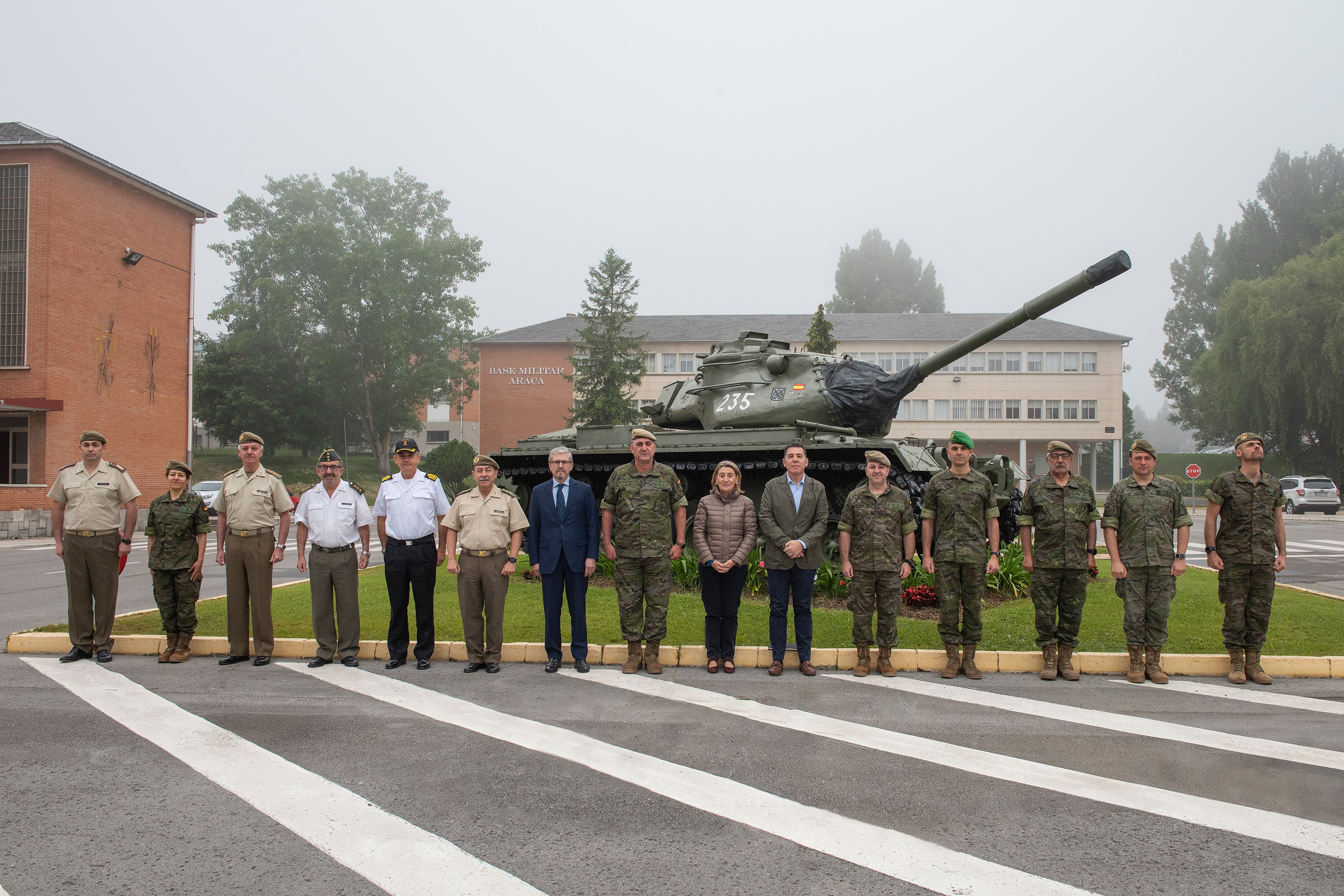 Visita a la Base Militar “Araca”