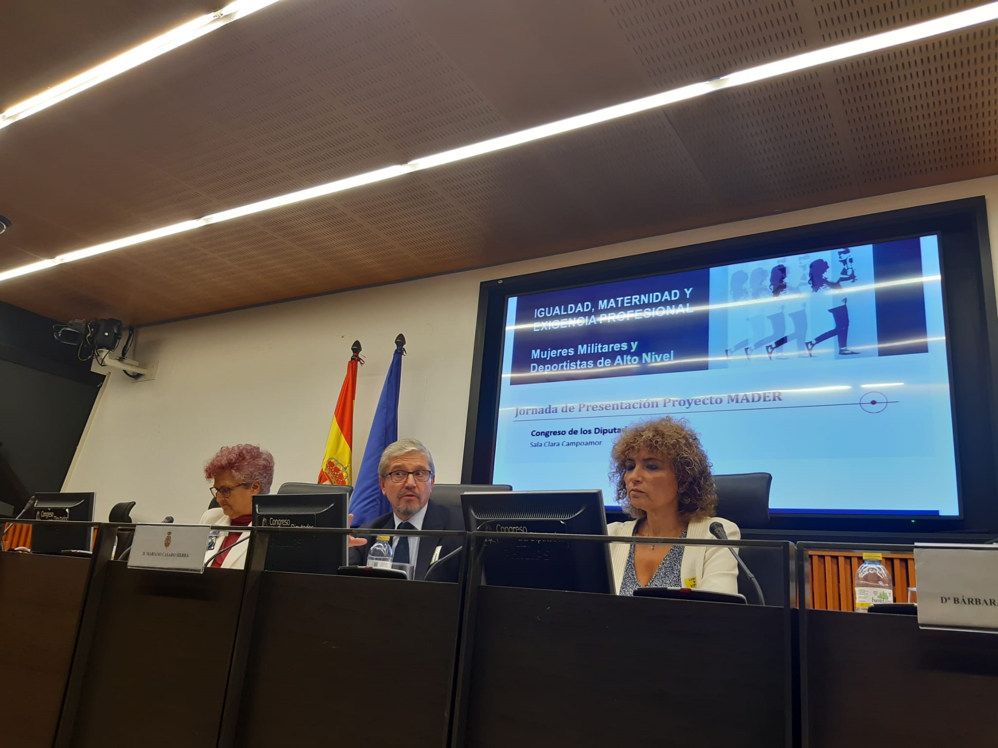 Jornada de presentación del proyecto MADER “Igualdad, maternidad y exigencia profesional"