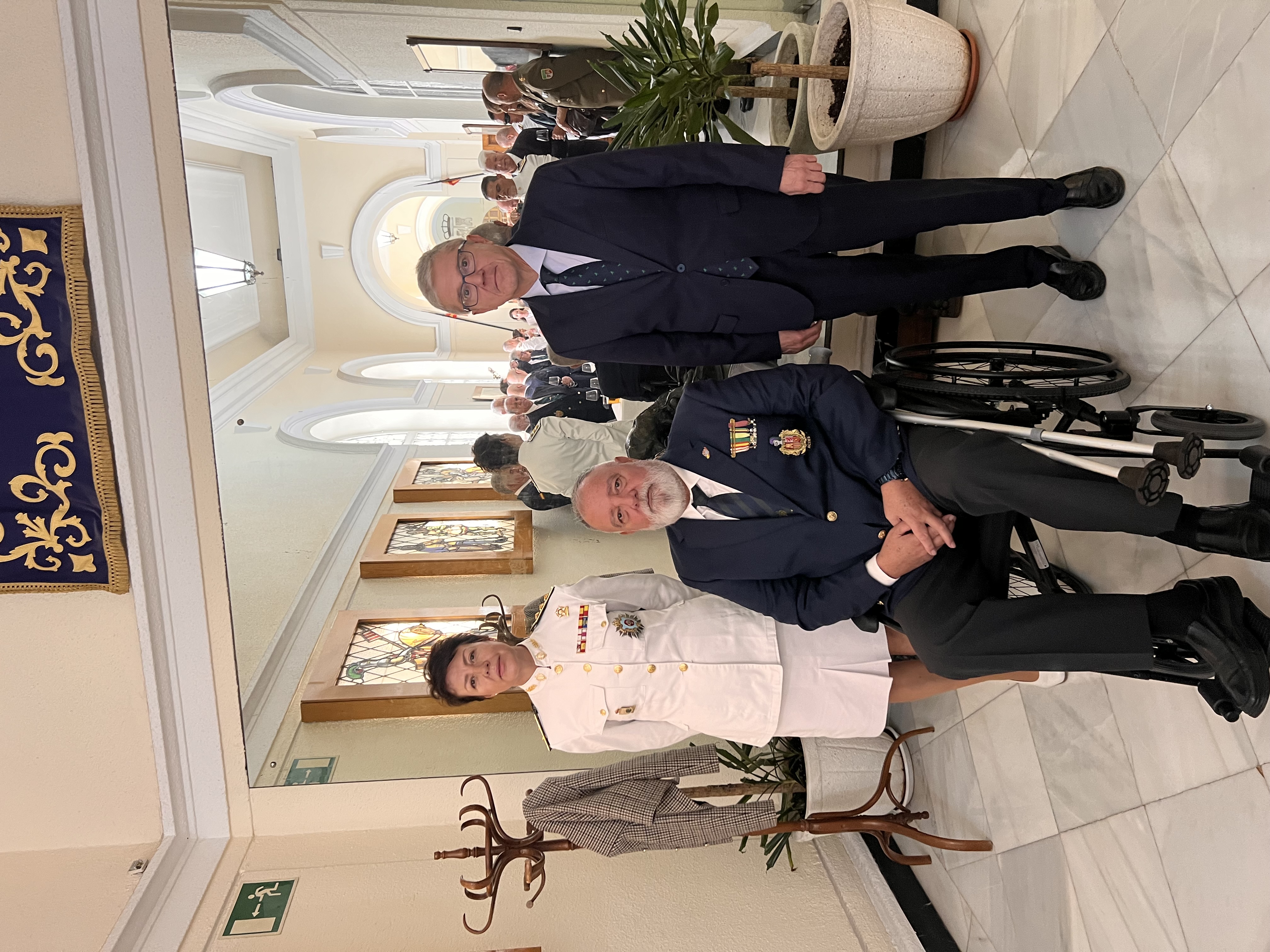 Asistencia a la celebración del Día de San Rafael, Patrón de la Asociación Española de Militares y Guardias Civiles con discapacidad.