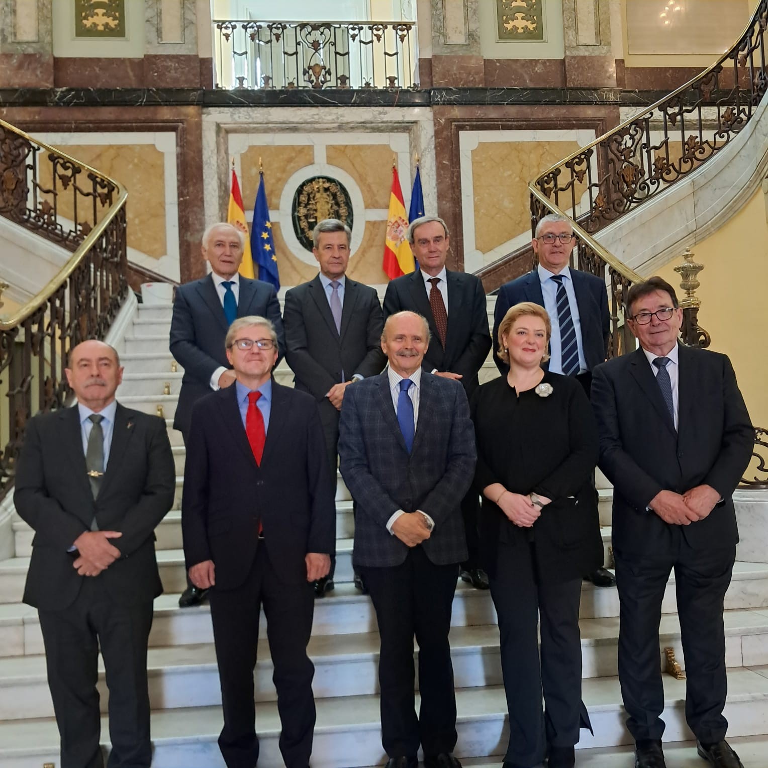 Reunión con la Sala Quinta de lo Militar del Tribunal Supremo
