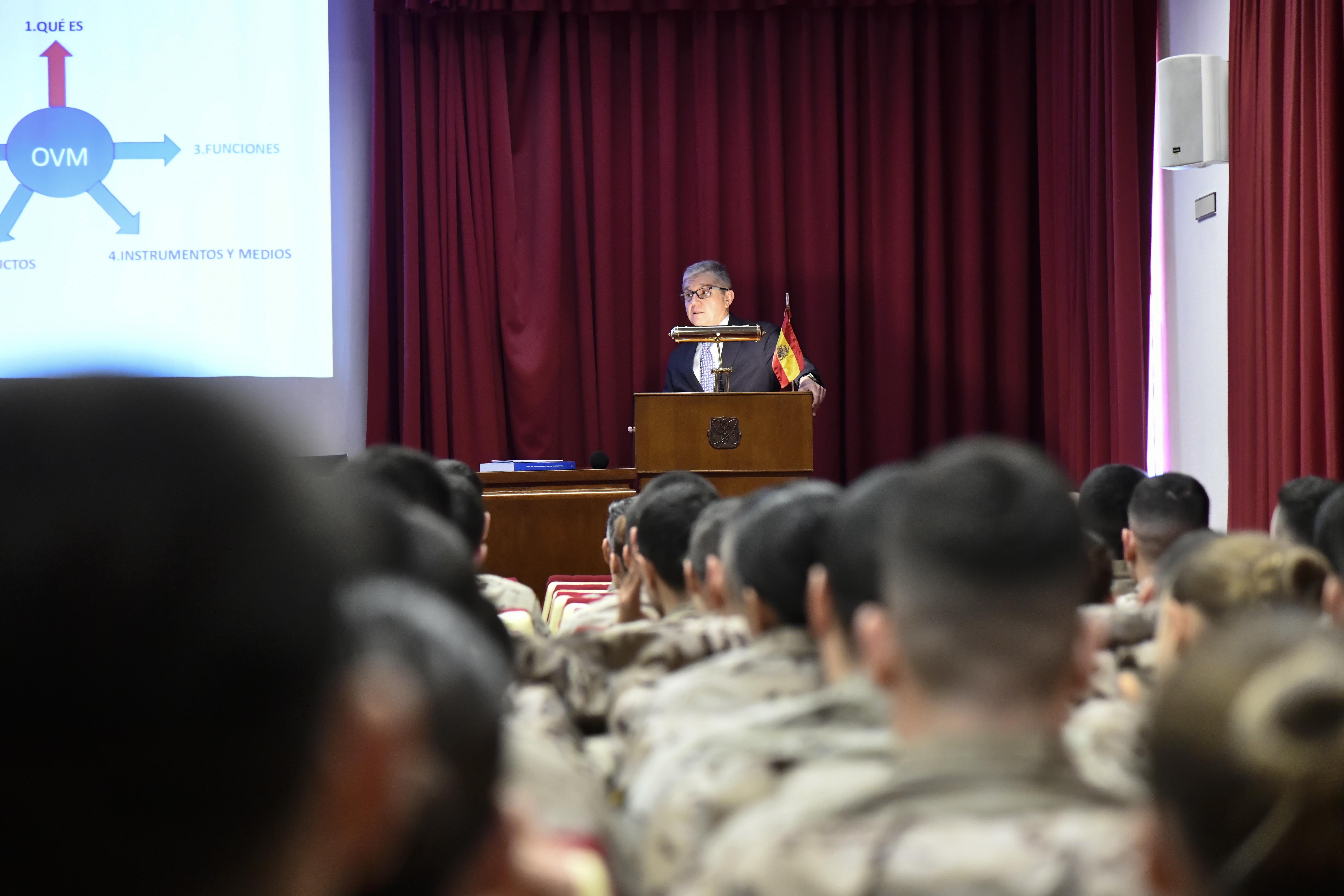 Conferencia del Presidente del OVM en la EMACOT