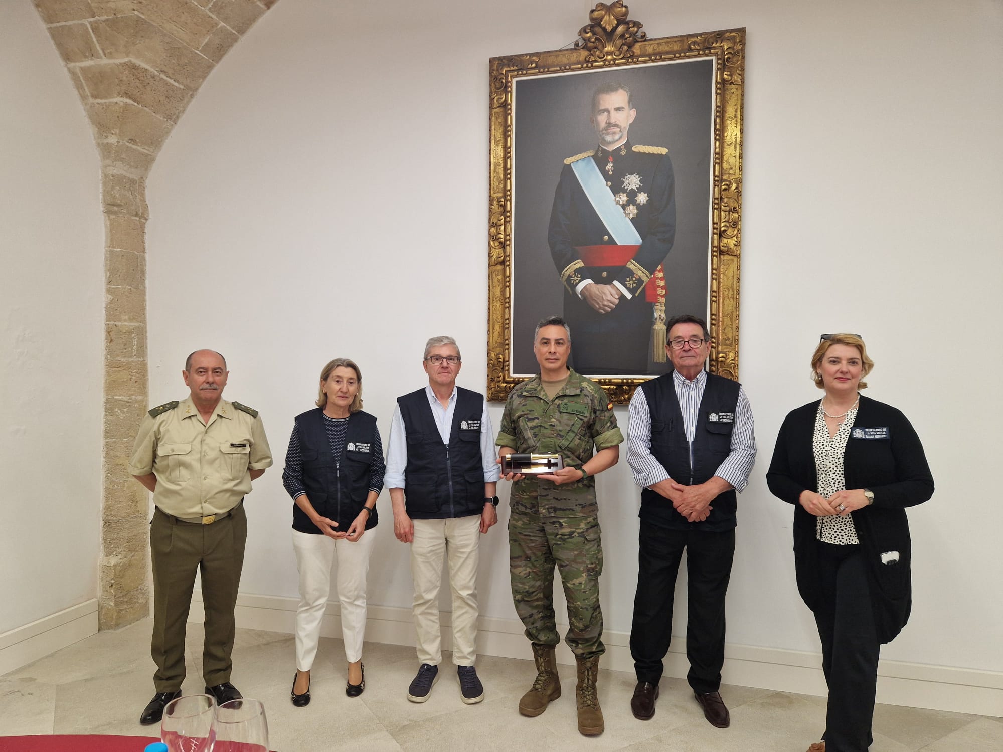El Observatorio de la Vida Militar se reúne con el Comandante General de Baleares en Palma de Mallorca