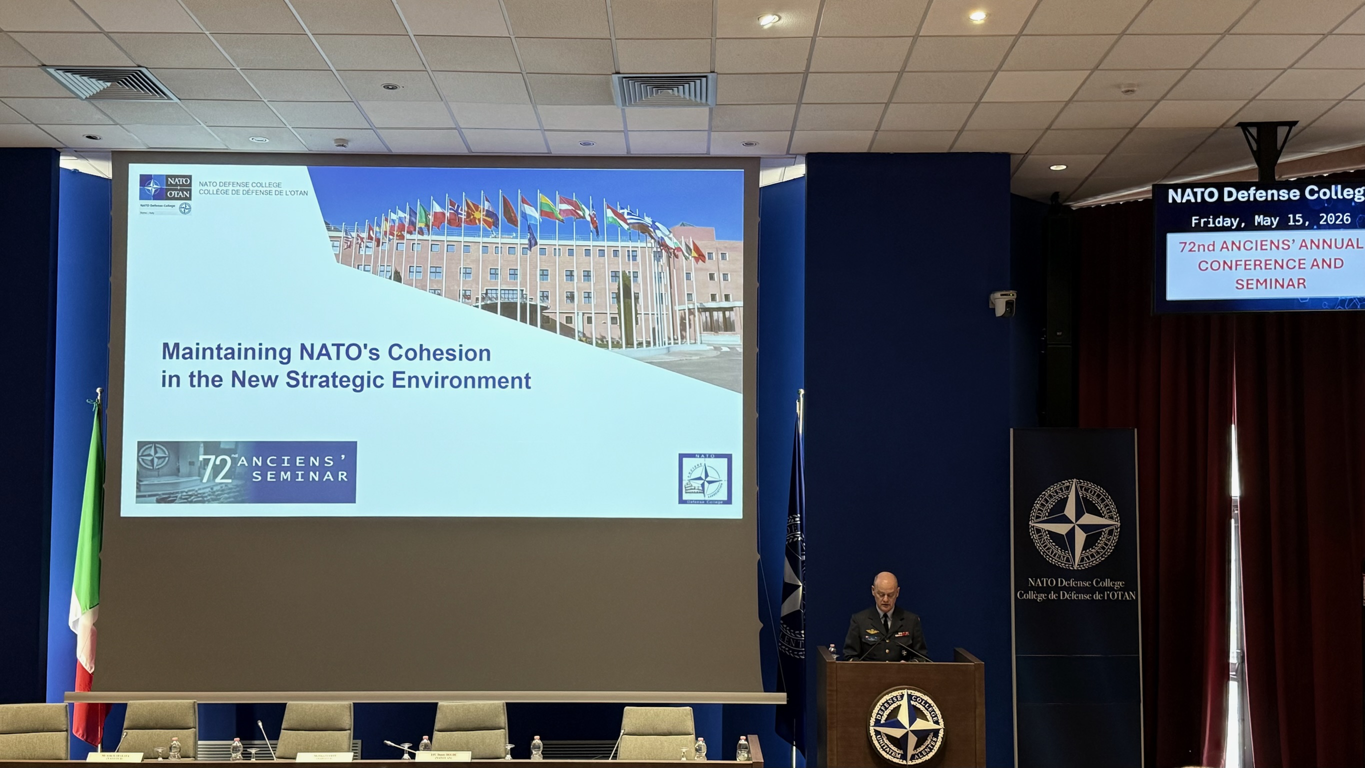 La ANDC ESP destaca en el 72.º Seminario de Anciens del Colegio de Defensa de la OTAN
