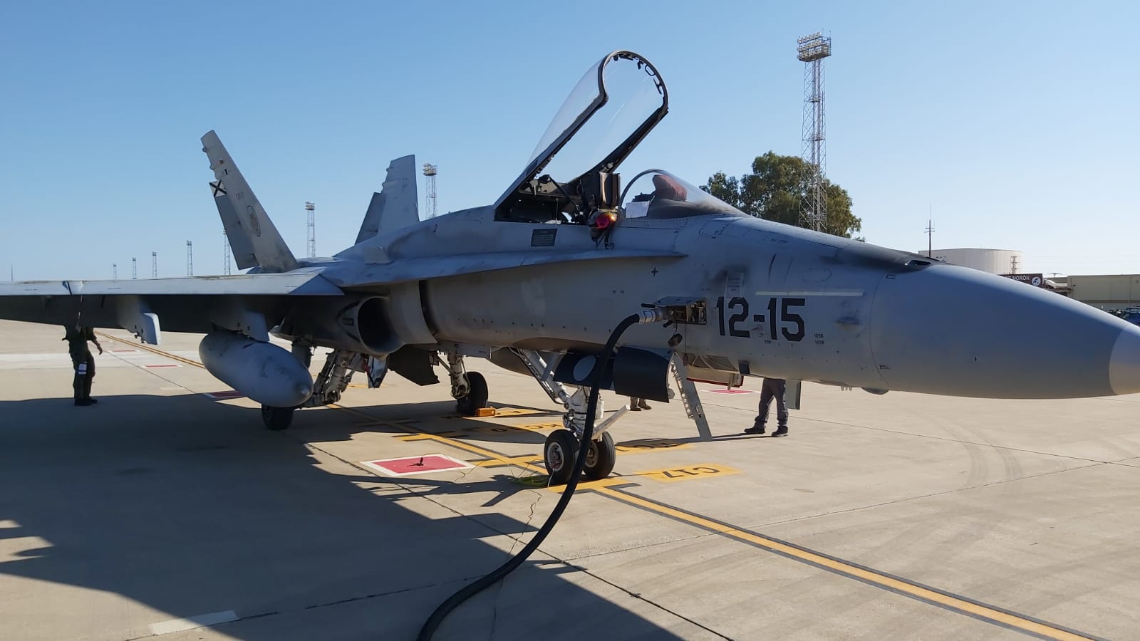 Repostaje avión