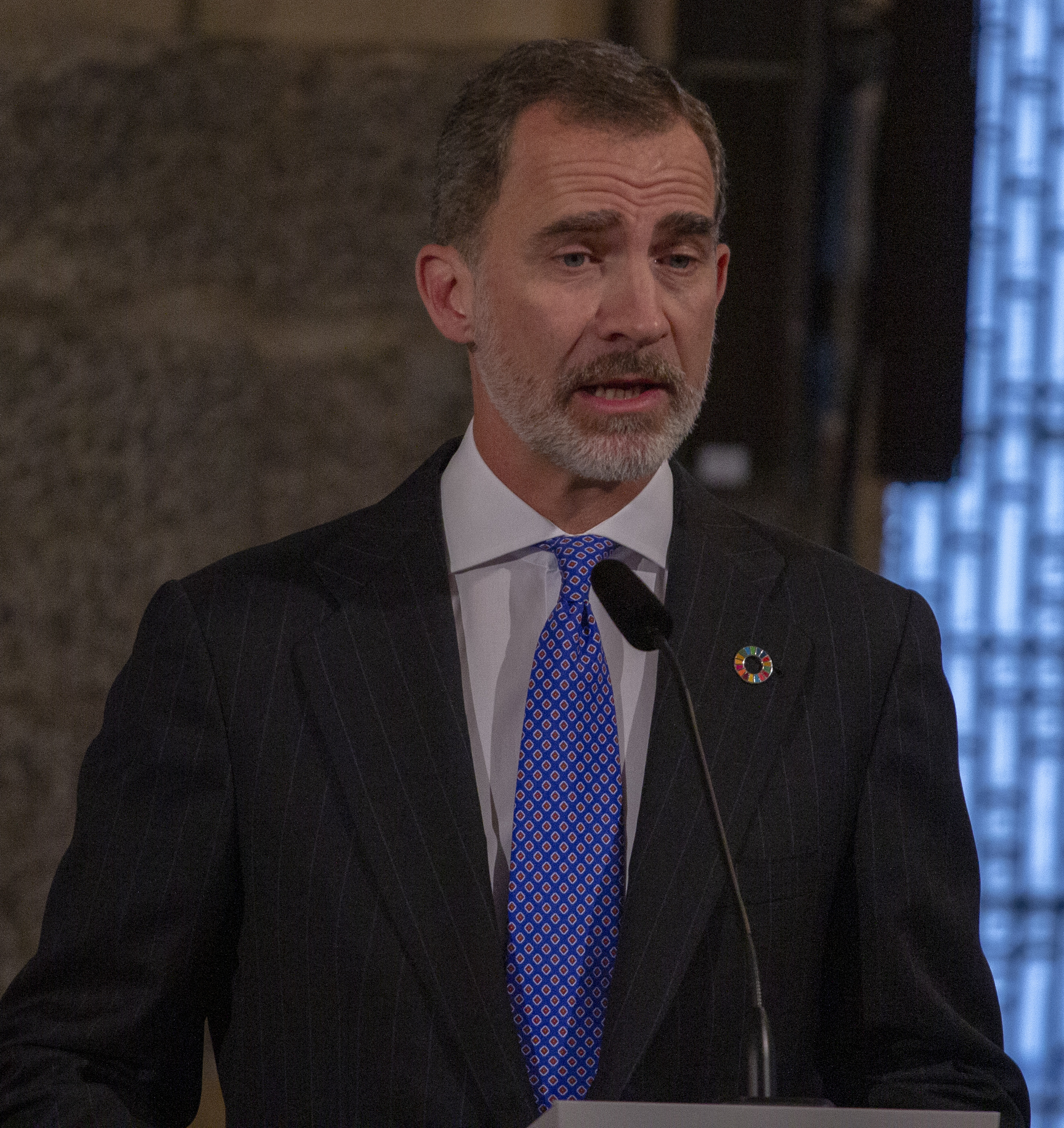 Las aguas esculpidas: la Corona y la lengua española