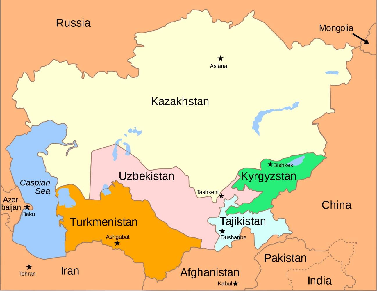 Movimientos geopolíticos en Asia Central (reedición)