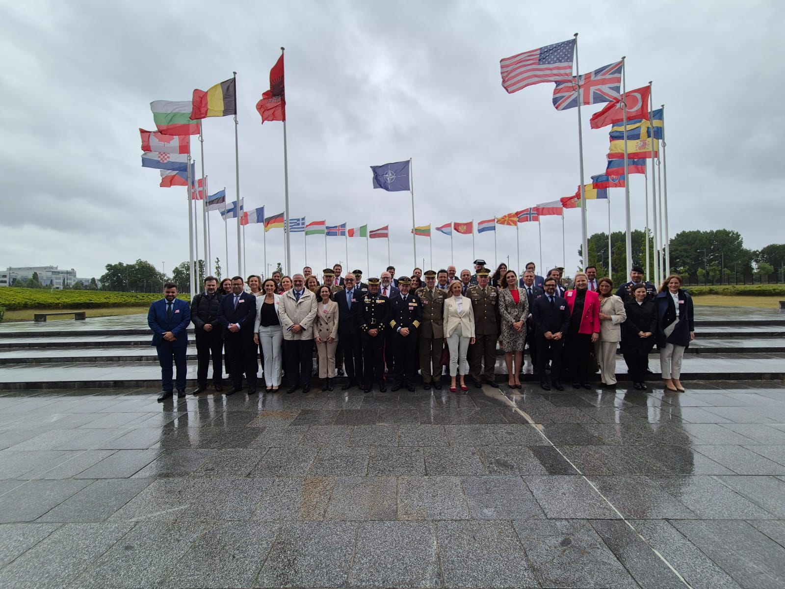 Viaje internacional del I Curso de Defensa Nacional Autonómico a Bruselas
