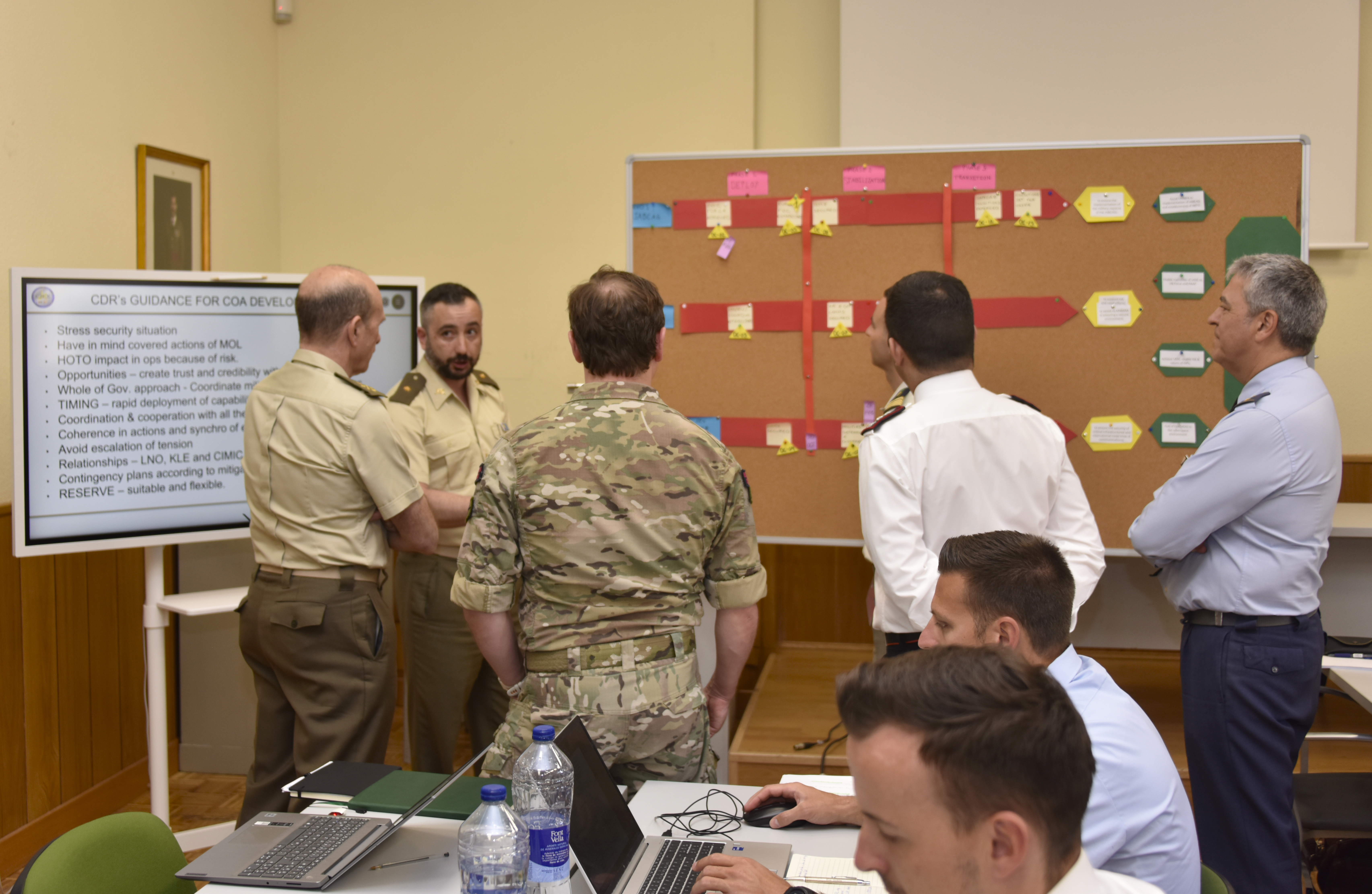 Ejercicio de planeamiento Combined Destiny 2025 (CJEX 25) en la ESFAS