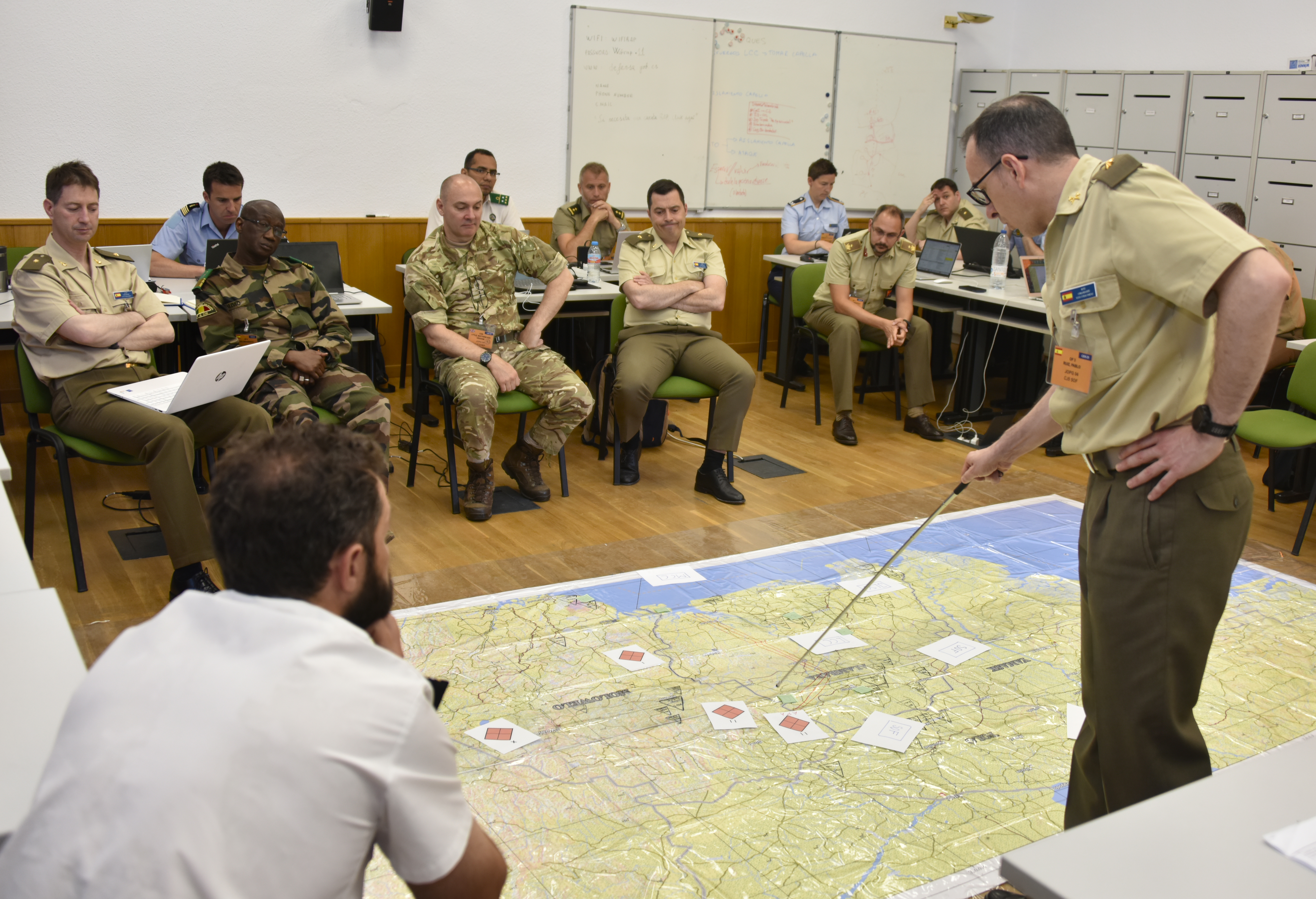 Ejercicio de planeamiento Combined Destiny 2025 (CJEX 25) en la ESFAS