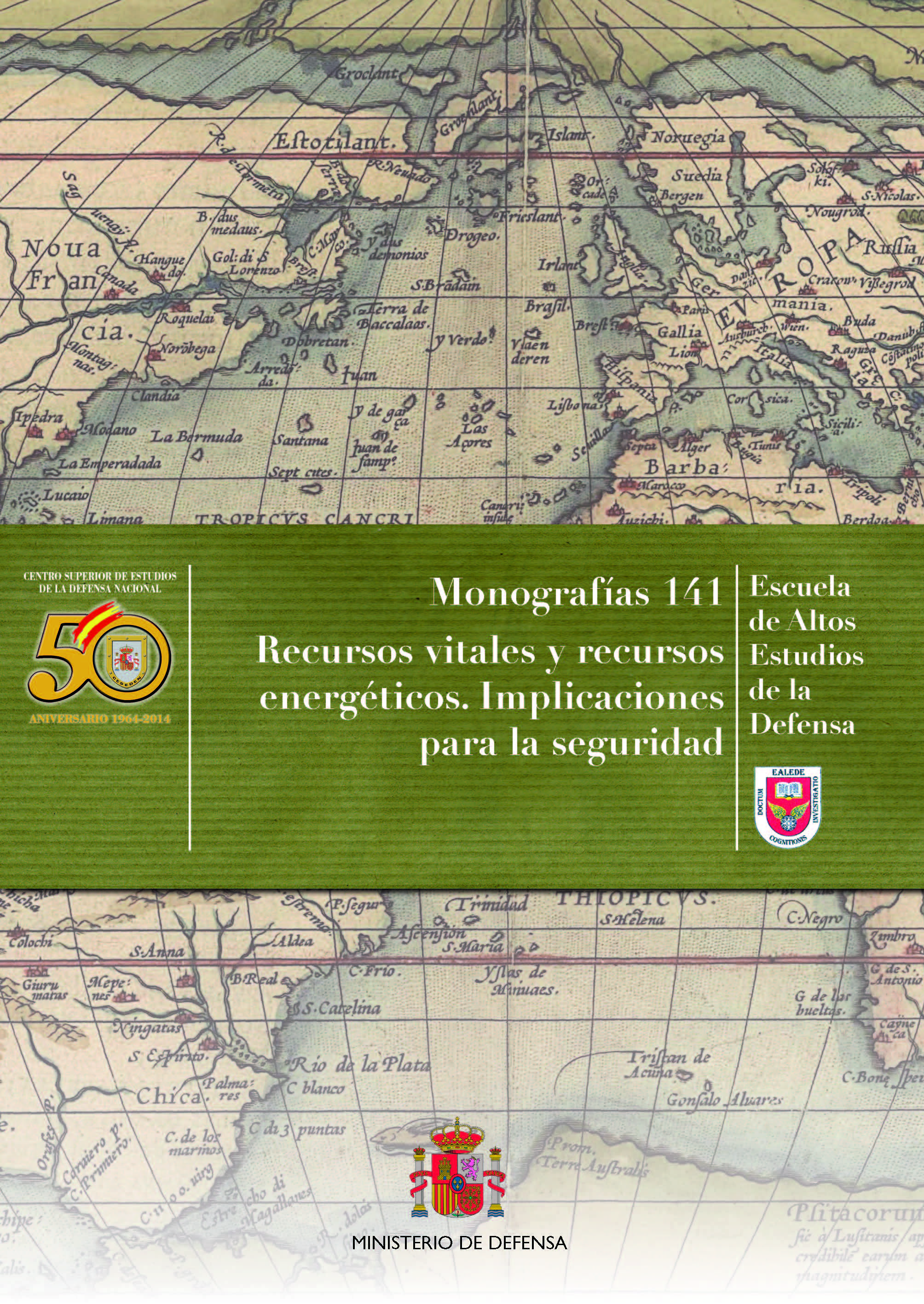 Monografías 141. Recursos vitales y recursos energéticos. Implicaciones para la seguridad