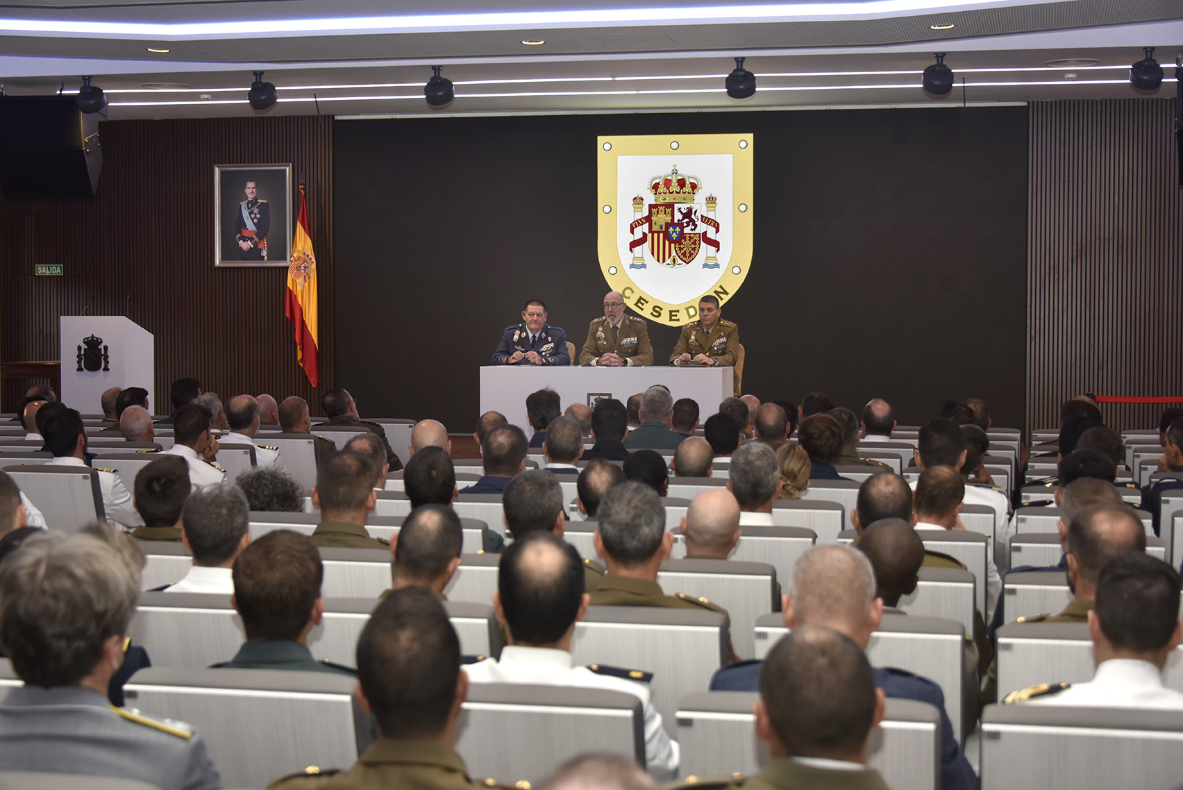 Inauguración del XXVII Curso de Estado Mayor de las Fuerzas Armadas (CEMFAS)