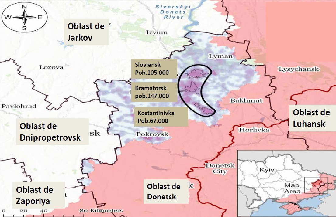 El “Cinturón de fortalezas” de Donetsk