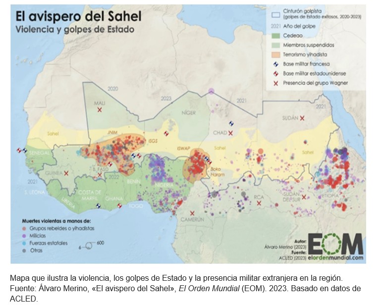 La estrategia de Africa Corps y el colapso de la influencia de Occidente en el Sahel