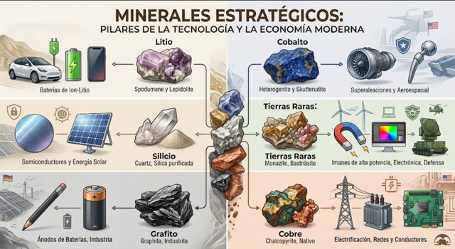 El papel de Arabia Saudita en las actuales cadenas de suministro de minerales estratégicos