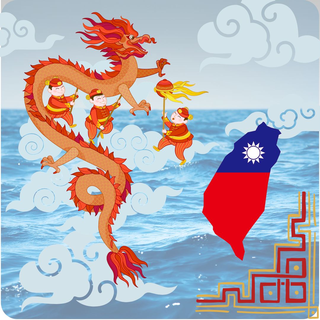 Simbolos de China y Taiwán