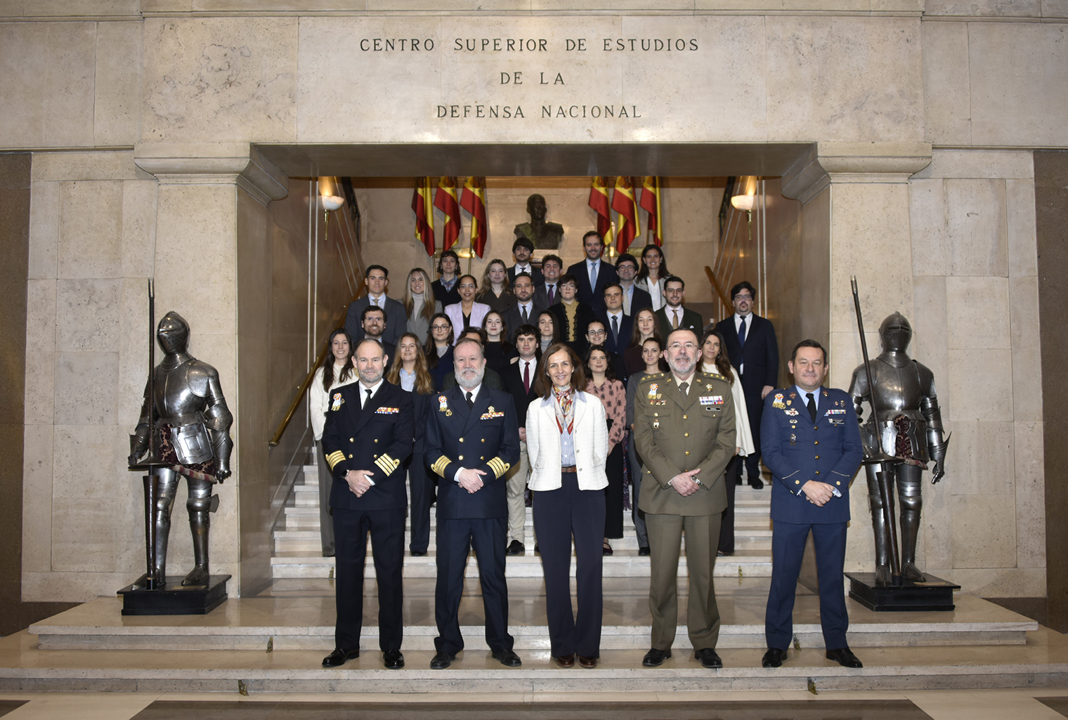 Visita de la LXXVII promoción de la Escuela Diplomática al CESEDEN y a la ESFAS