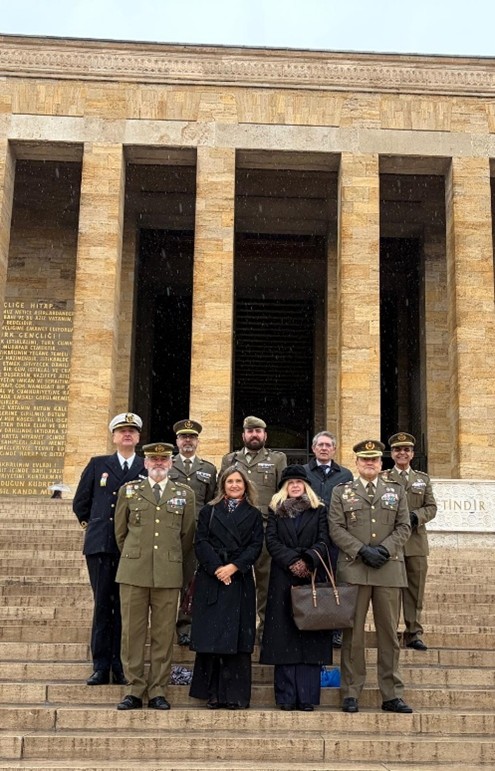 Visita al mausoleo Mustafa Kemal Atatürk