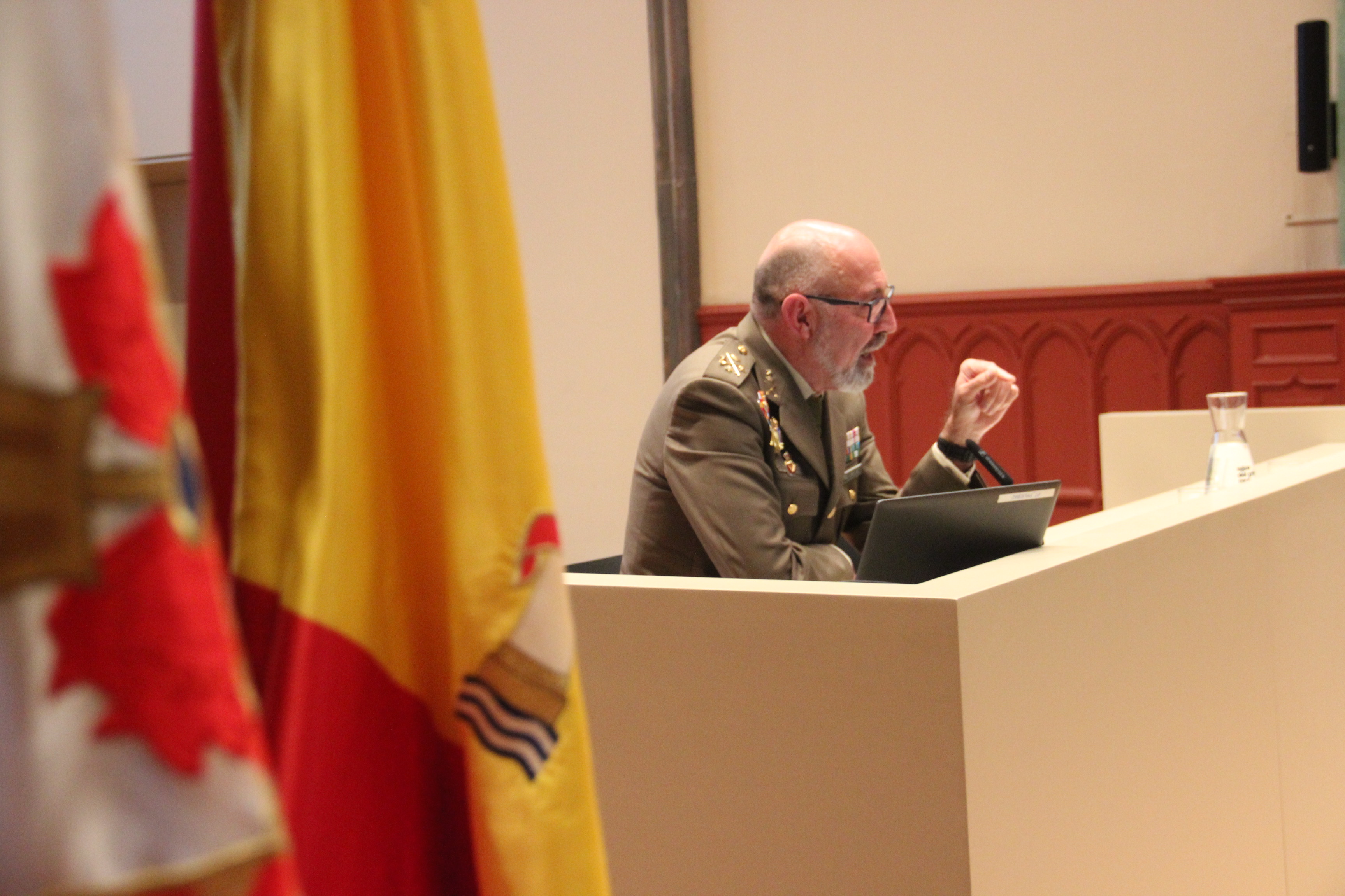 Teniente general Miguel Ballenilla y García de Gamarra, director del Centro Superior de Estudios de la Defensa Nacional