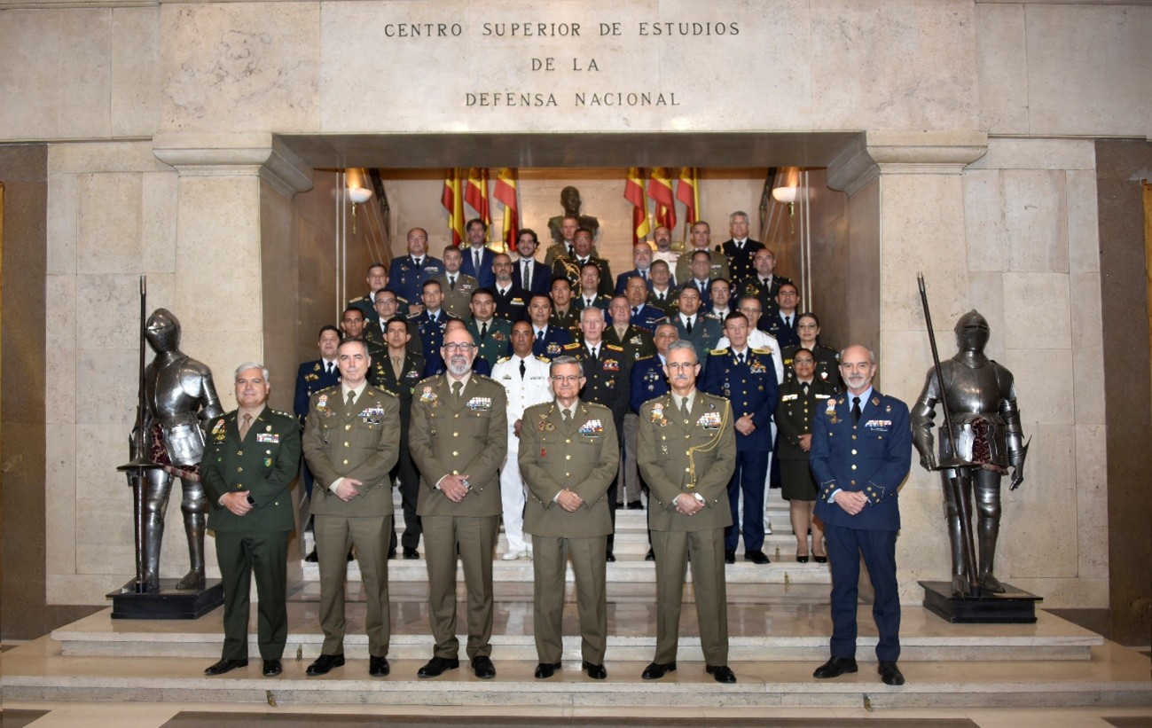Clausura del XXIV Curso de Altos Estudios Estratégicos para Oficiales Superiores Iberoamericanos