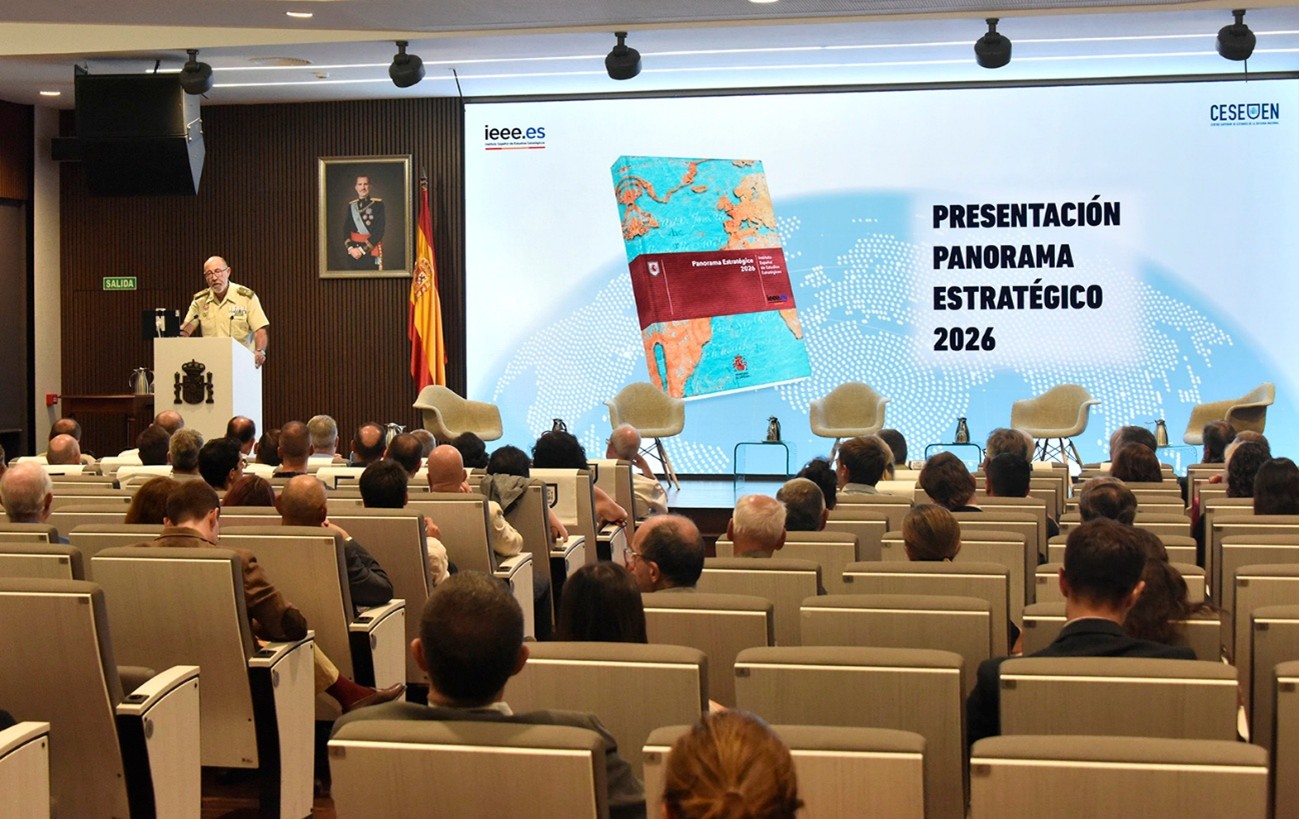Intervención del Director del CESEDEN durante la apertura del acto