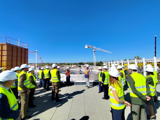 Recorrido de los alumnos por las instalaciones de la EDAR