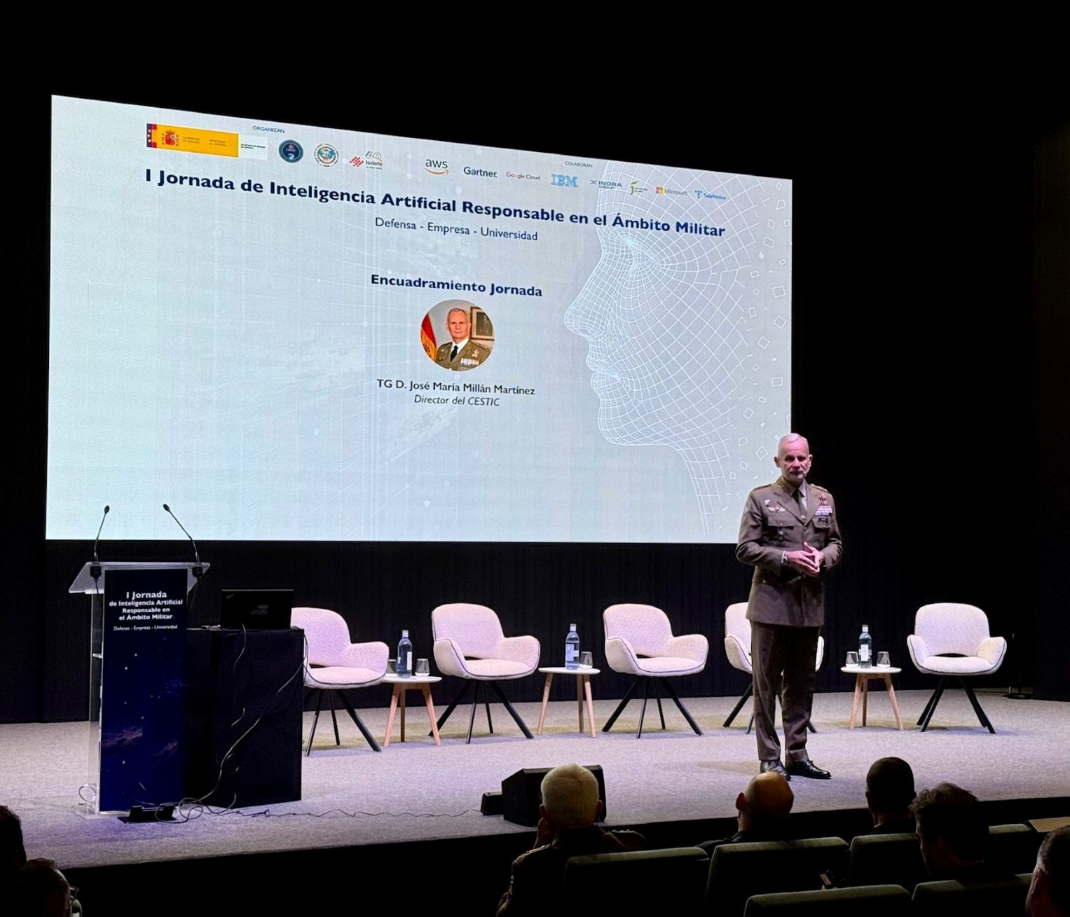 I Jornada de Inteligencia Artificial Responsable en el Ámbito Militar. TG