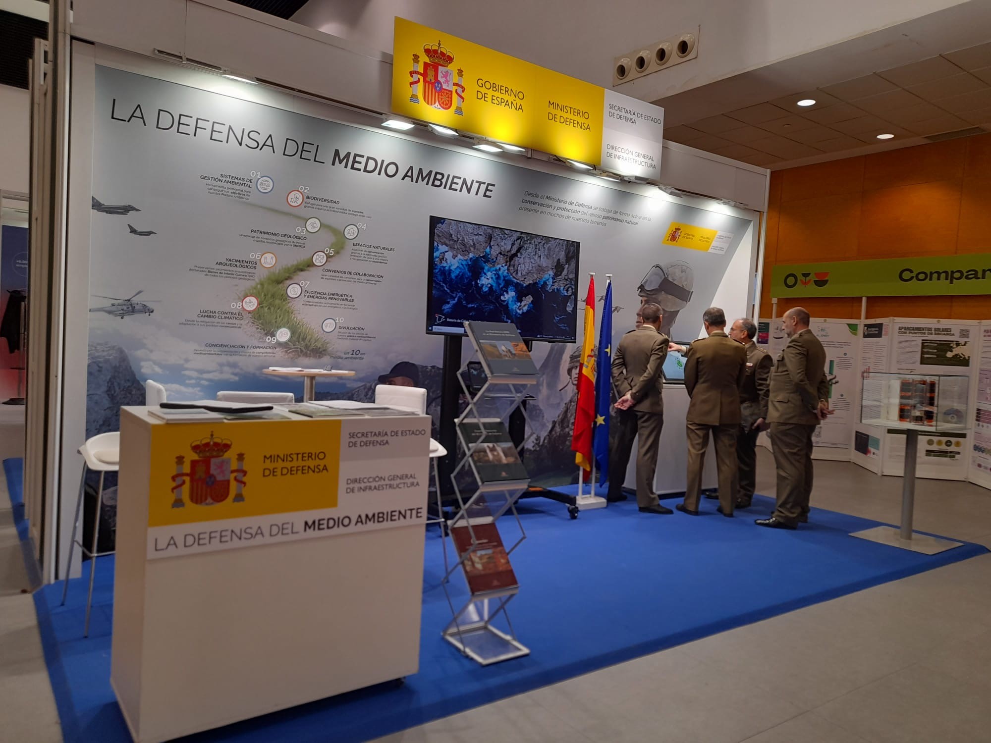 Participación del Ministerio de Defensa en el CONAMA 2024